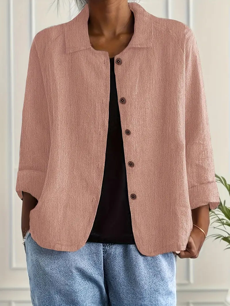 Giada | Women's Lightweight Relaxed Everyday Layering Top original photo 1