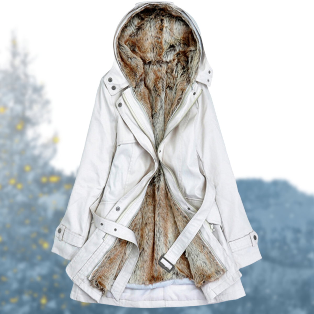 Gemma | Women's Minimalist Winter Coat - source image 1