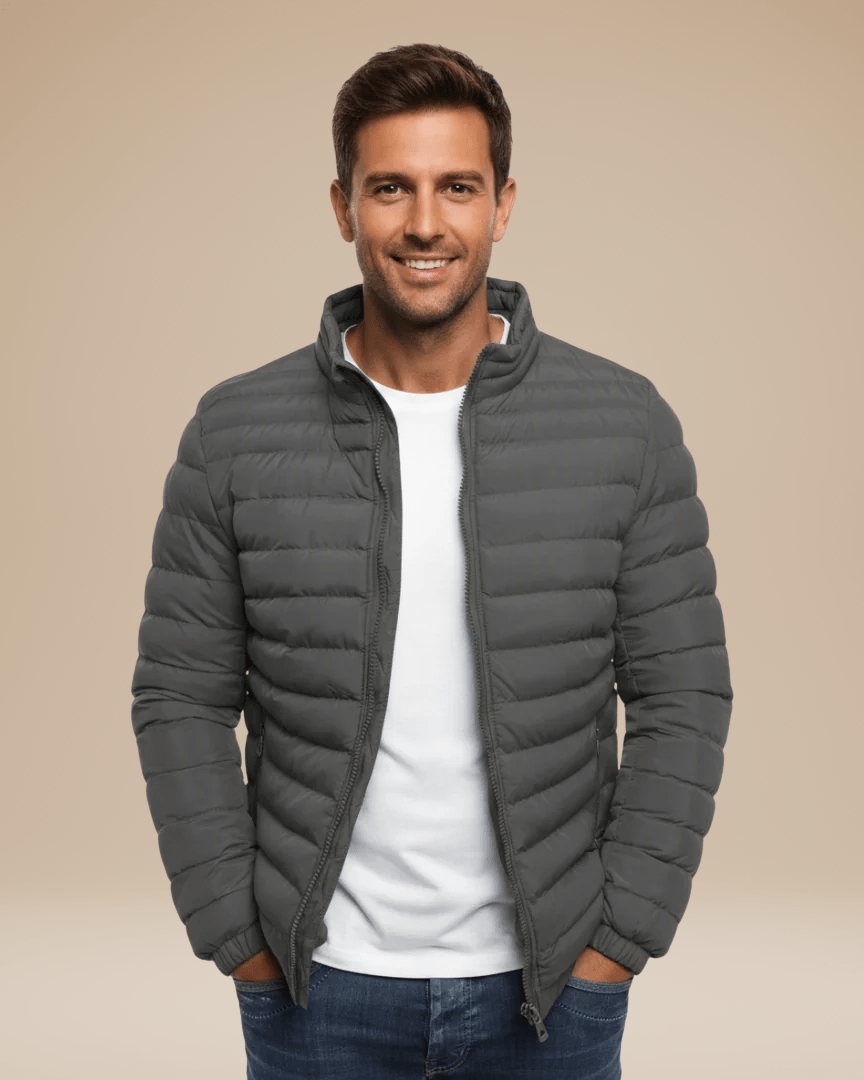 Matteo | Men's Lightweight Quilted Regular-Fit Transitional Jacket, original retailer photo 12