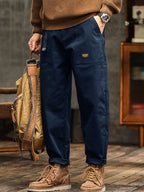 Vittorio | Men's Relaxed Utility Pocket Trousers