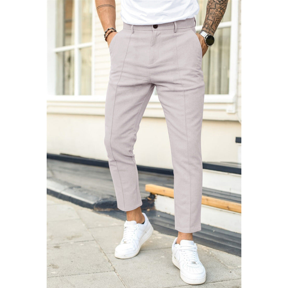 Enzo | Men's Modern-Fit Smart Tailored Trousers – original product photo 6