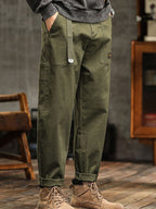 Vittorio | Men's Relaxed Utility Pocket Trousers