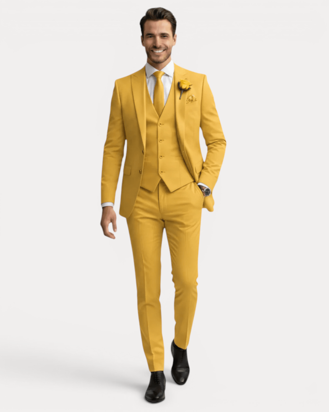 Men's Tailored Three-Piece Formal Suit product image