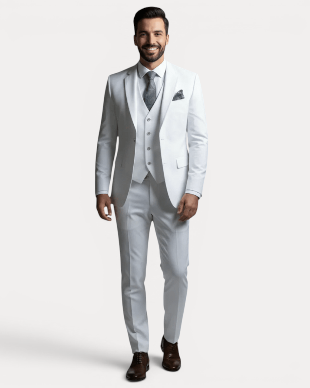 Men's Tailored Three-Piece Formal Suit product image