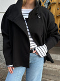 Giovanna Women's Short Double-Button Elegant Jacket original source view
