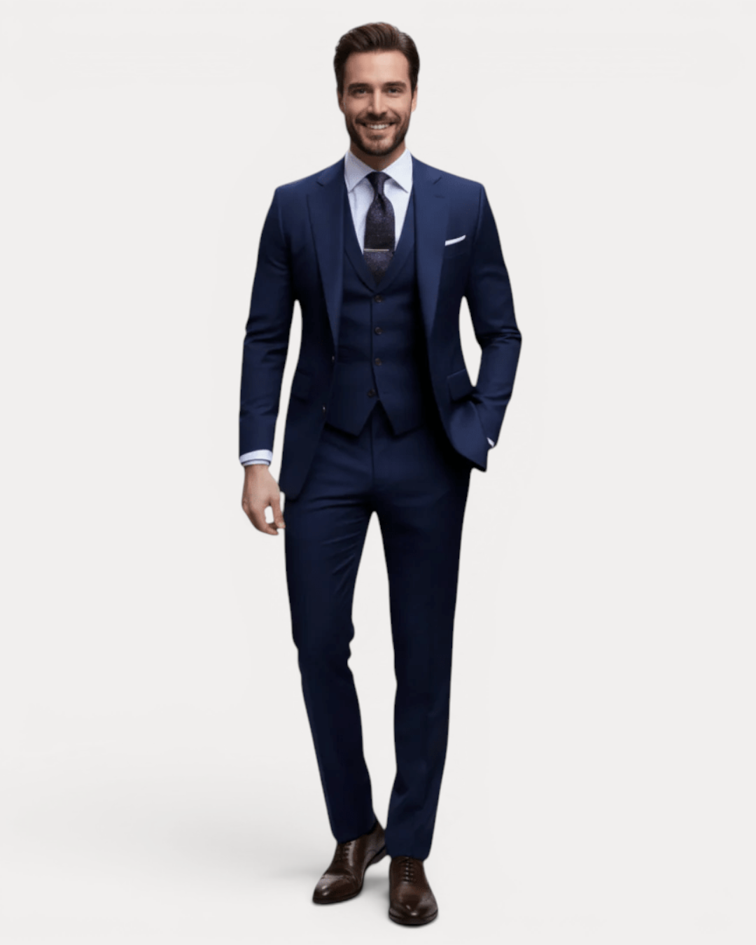 Men's Tailored Three-Piece Formal Suit product image