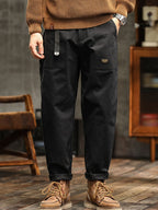 Vittorio | Men's Relaxed Utility Pocket Trousers