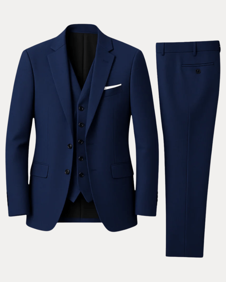 Men's Tailored Three-Piece Formal Suit product image