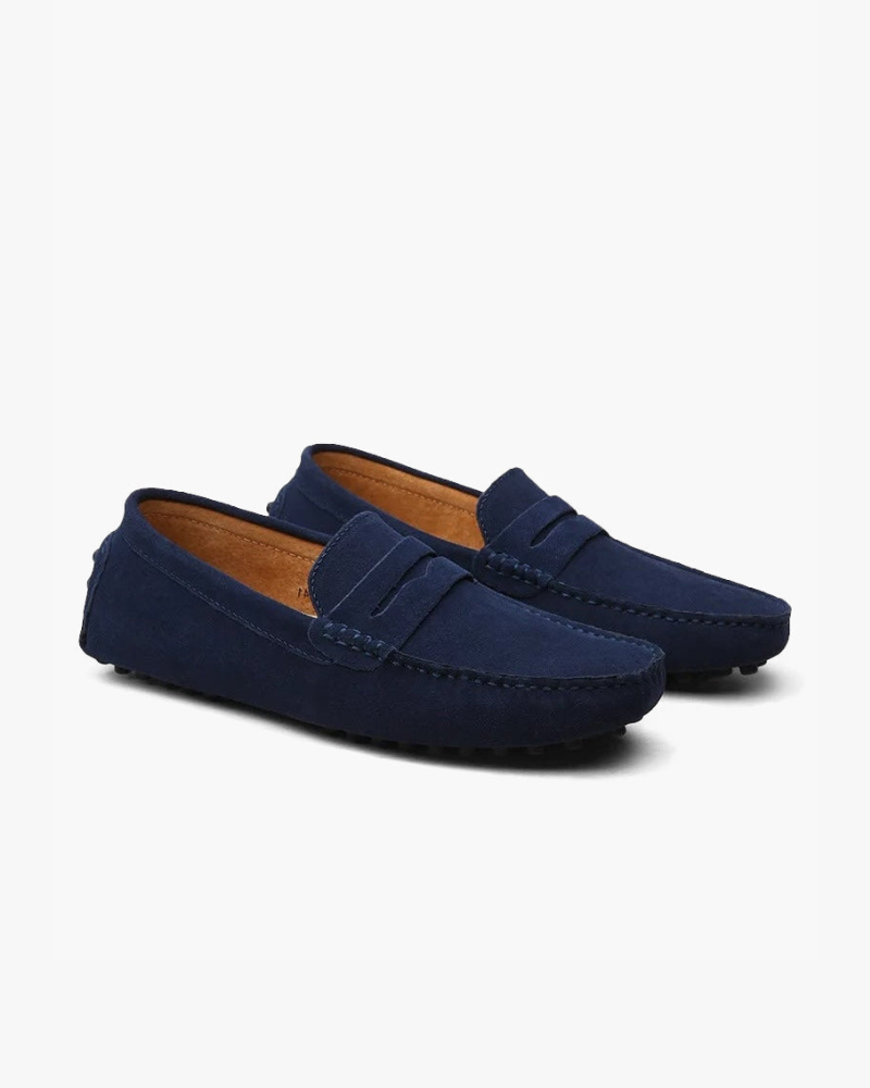 Sergio | Men's Classic Suede-Look Slip-On Loafers original photo 1