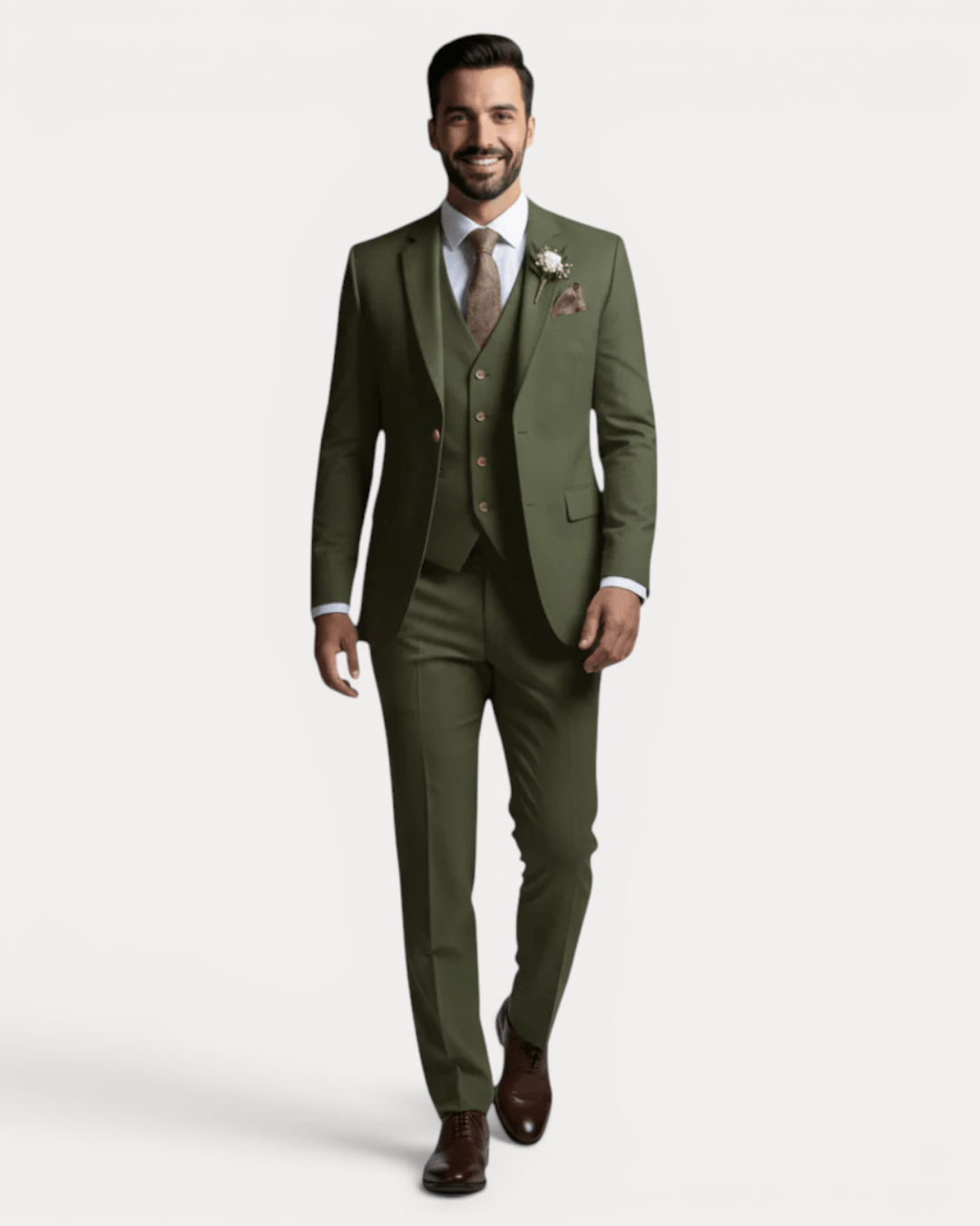 Men's Tailored Three-Piece Formal Suit product image