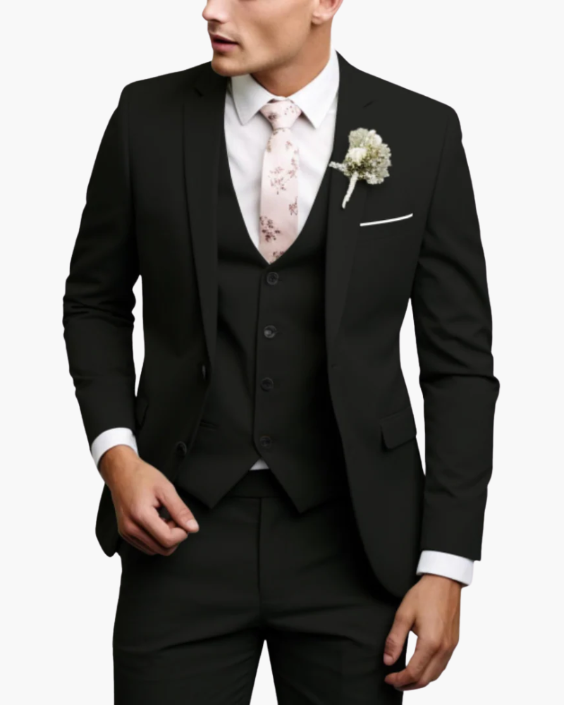 Alberto | Men's Slim-Fit Three-Piece Formal Suit original photo 2