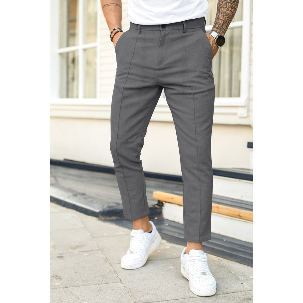 Enzo | Men's Modern-Fit Smart Tailored Trousers – original product photo 1
