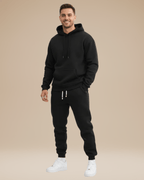 Men's Hooded Sweatshirt and Jogger Trousers Set — original product photo