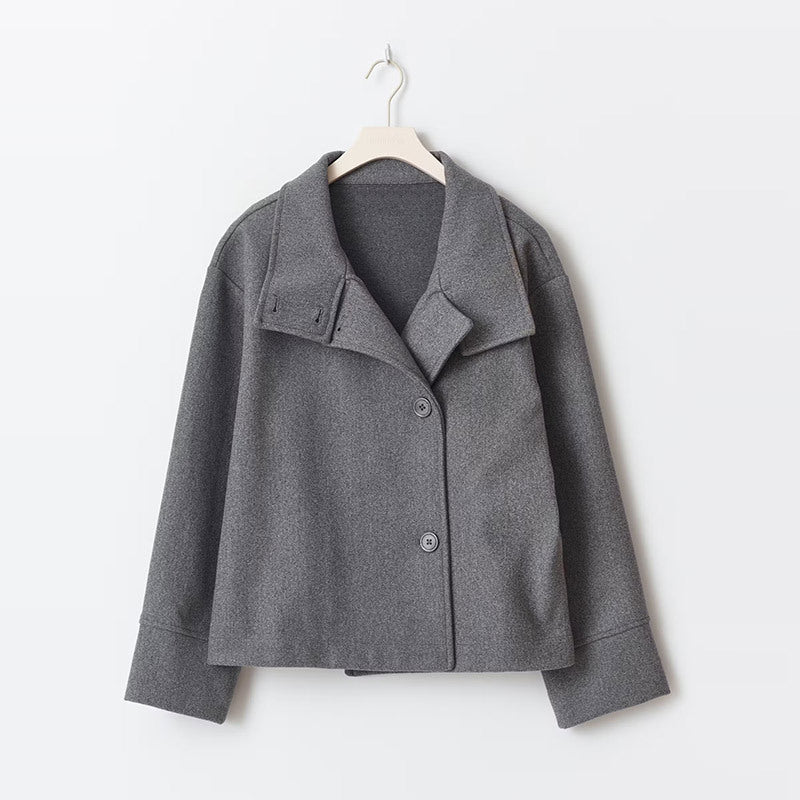 Giovanna Women's Short Double-Button Elegant Jacket original source view