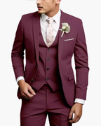 Alberto | Men's Slim-Fit Three-Piece Formal Suit original photo 4