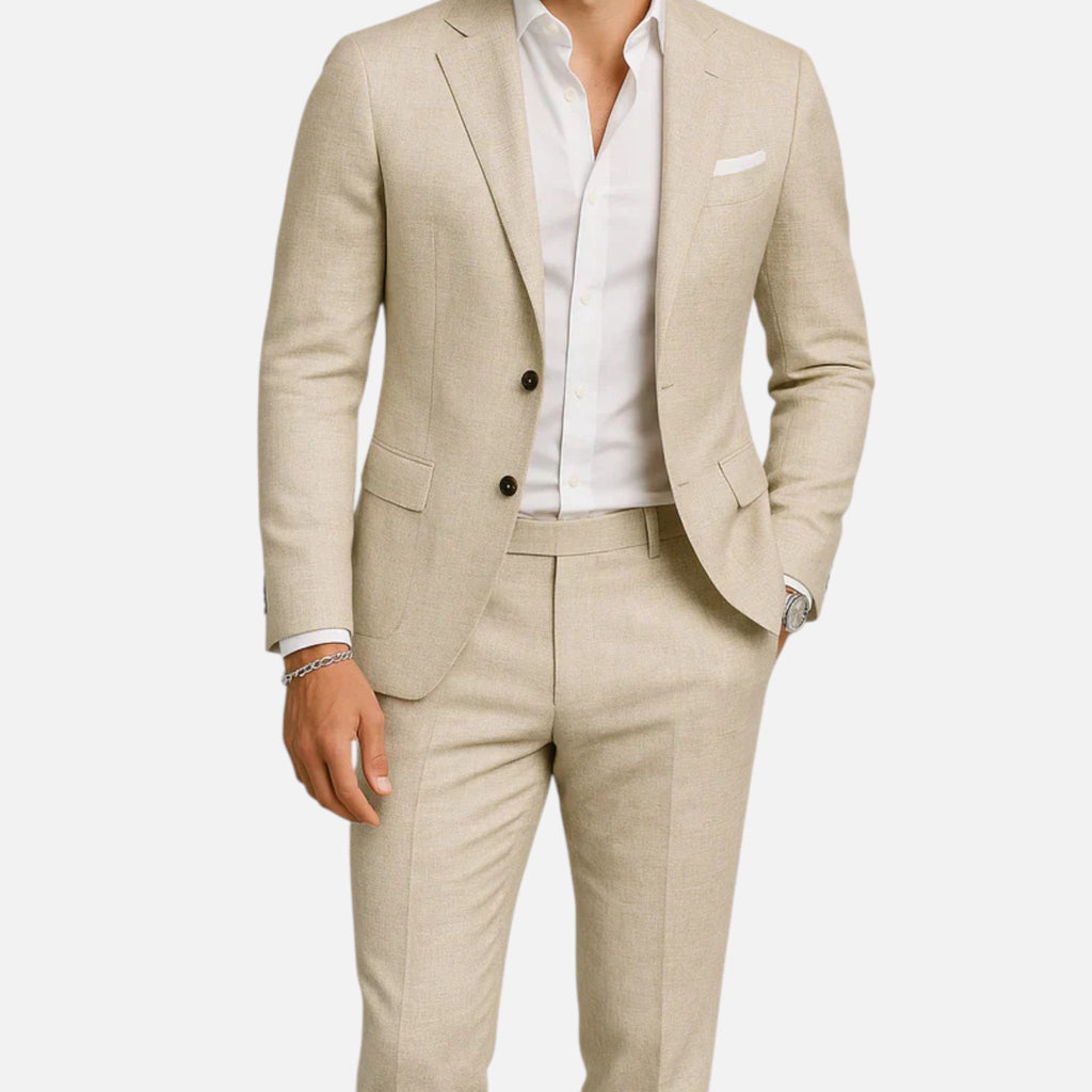Leopoldo Men's Relaxed Classic Two-Piece Suit original product view