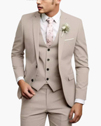 Alberto | Men's Slim-Fit Three-Piece Formal Suit original photo 5