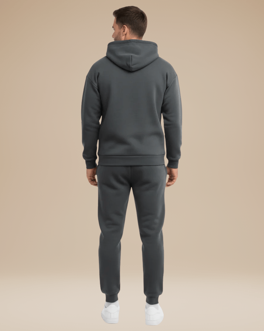 Men's Hooded Sweatshirt and Jogger Trousers Set — original product photo