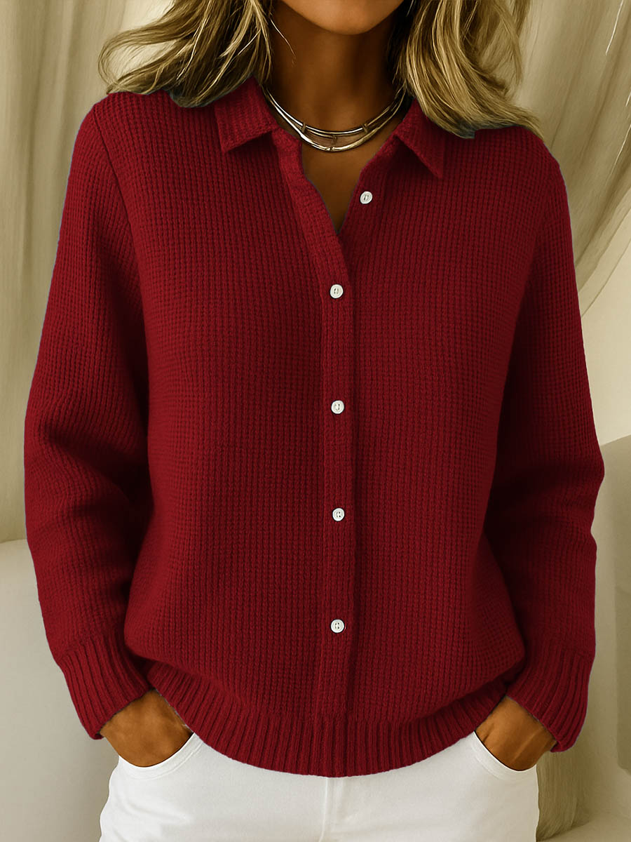 Emanuela women's button-front cardigan product photo 4
