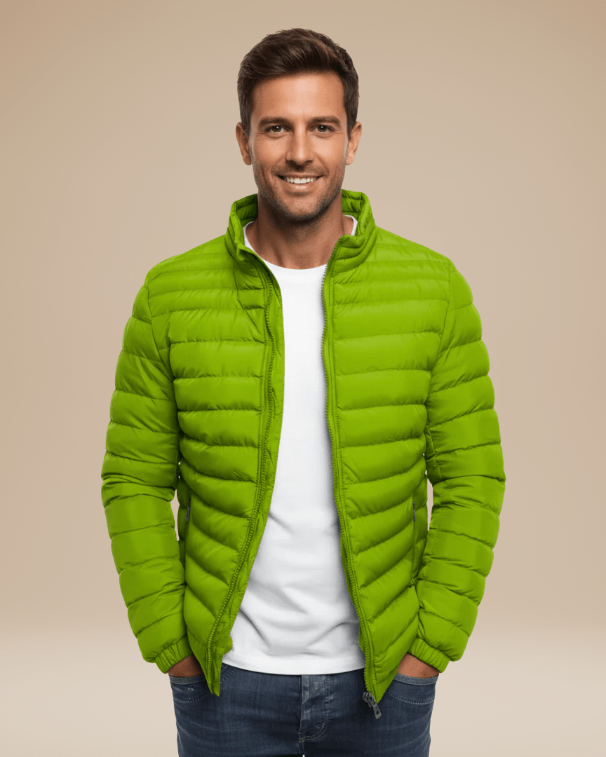 Matteo | Men's Lightweight Quilted Regular-Fit Transitional Jacket, original retailer photo 8