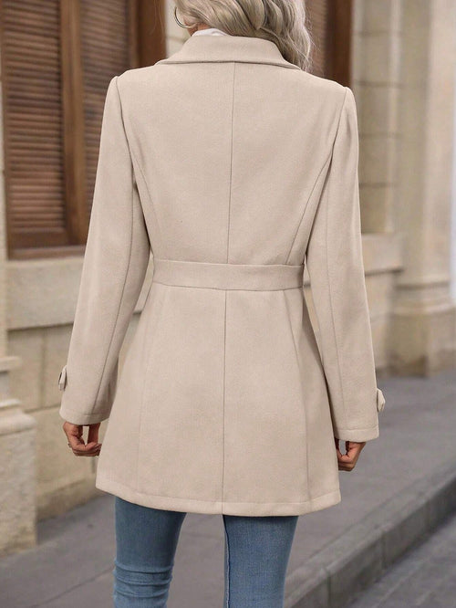 Giulia | Women's Classic Belted Mid-Season Trench Coat original photo 2