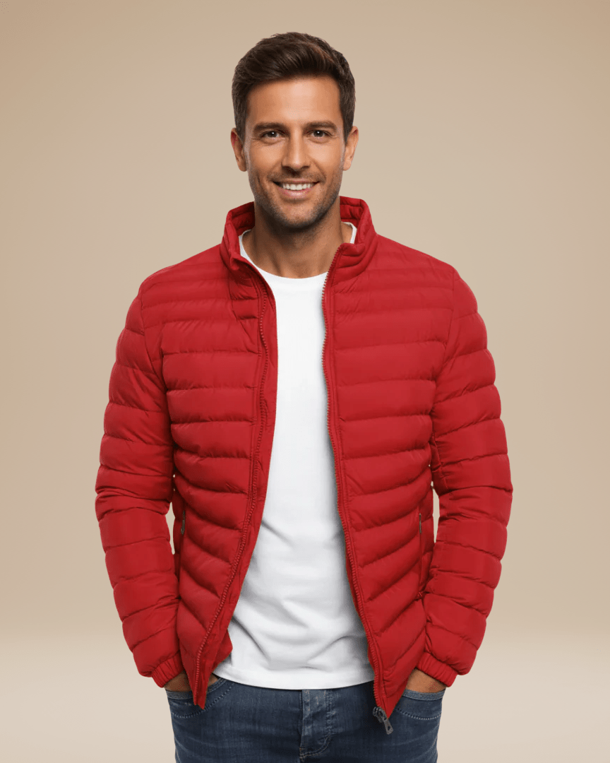 Matteo | Men's Lightweight Quilted Regular-Fit Transitional Jacket, original retailer photo 10