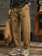 Vittorio | Men's Relaxed Utility Pocket Trousers