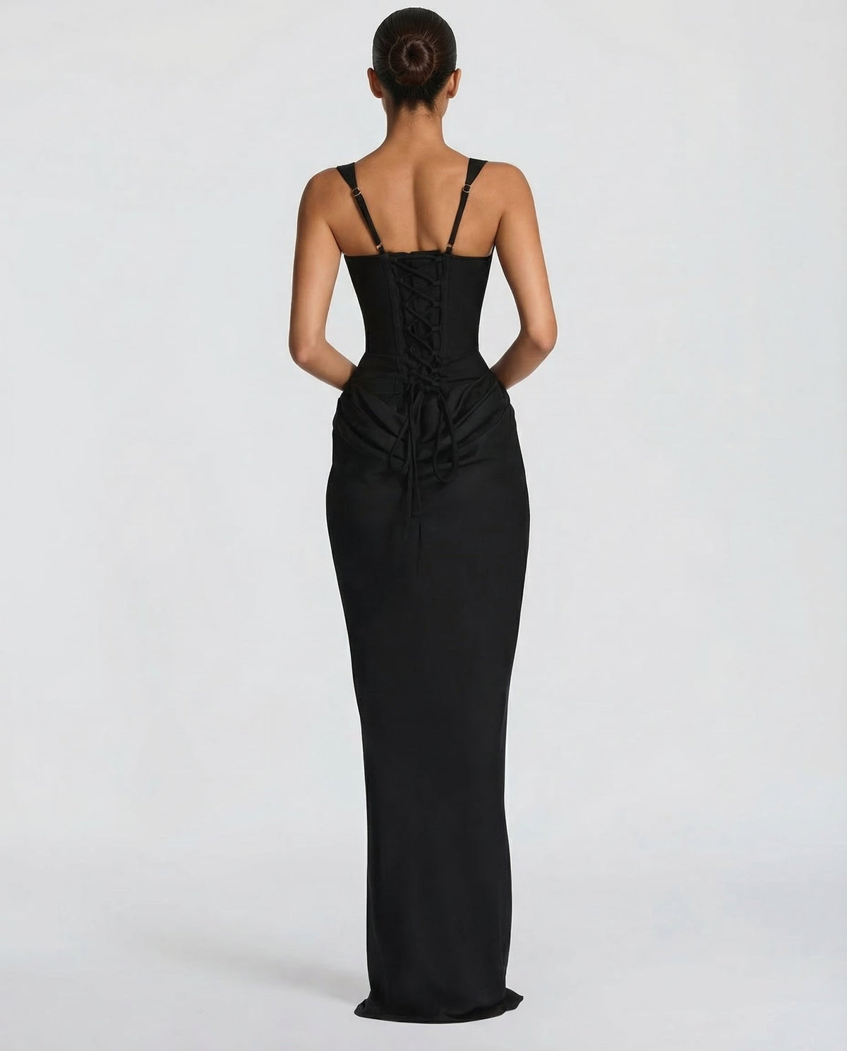 Women's Corset-Style Draped Maxi Dress original product image 2