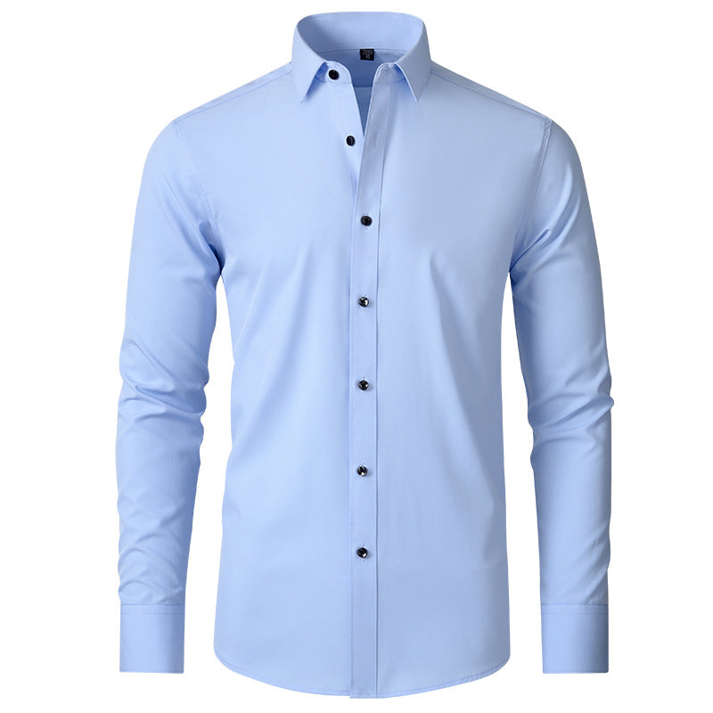 Men's Slim-Fit Button-Front Formal Dress Shirt original product image 3