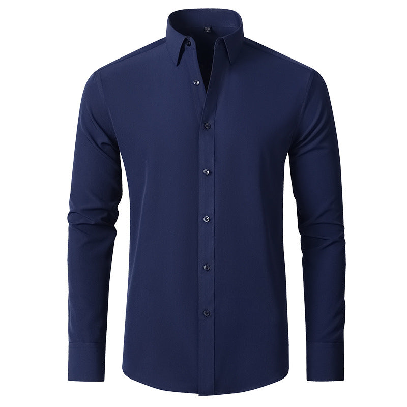 Men's Slim-Fit Button-Front Formal Dress Shirt original product image 4