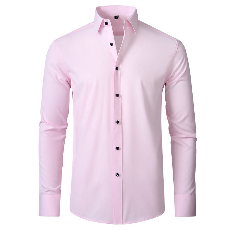 Men's Slim-Fit Button-Front Formal Dress Shirt original product image 6