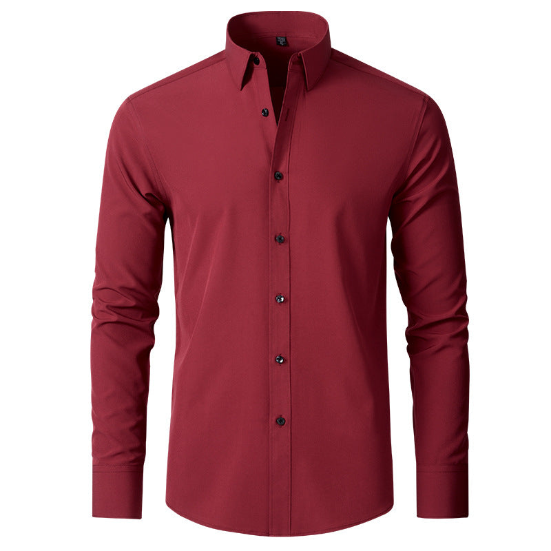 Men's Slim-Fit Button-Front Formal Dress Shirt original product image 8