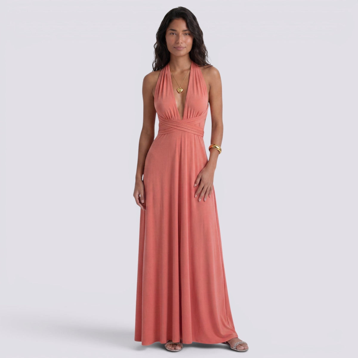 Women's Multiway Flowing Formal Maxi Dress original product photo
