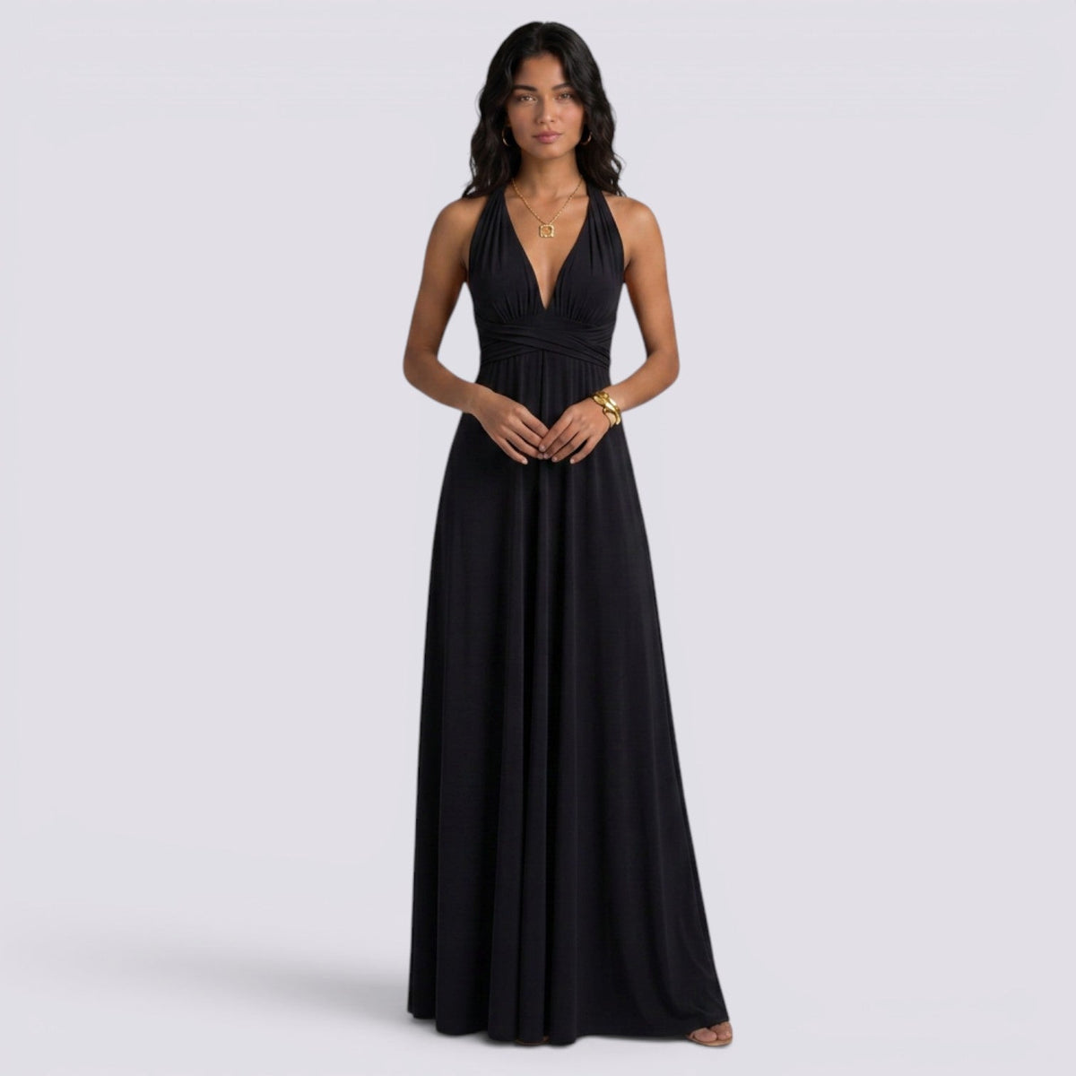 Women's Multiway Flowing Formal Maxi Dress original product photo