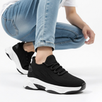 Renato | Men's Internal-Lift Low-Top Sneakers with Sculpted Sole – original product photo 8