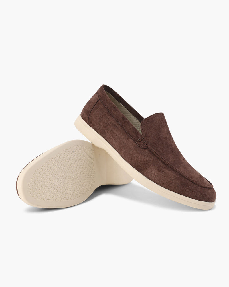 Raffaele | Men's Suede-Look Slip-On Smart Casual Loafers original photo 21