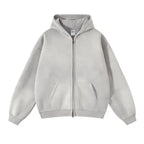 Men's Batik-Wash Full-Zip Hooded Sweatshirt original item photo