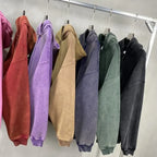 Men's Batik-Wash Full-Zip Hooded Sweatshirt original item photo