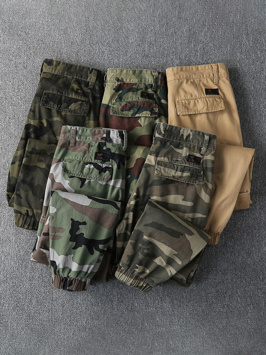 Men's Camouflage Cargo Jogger Trousers original item photo