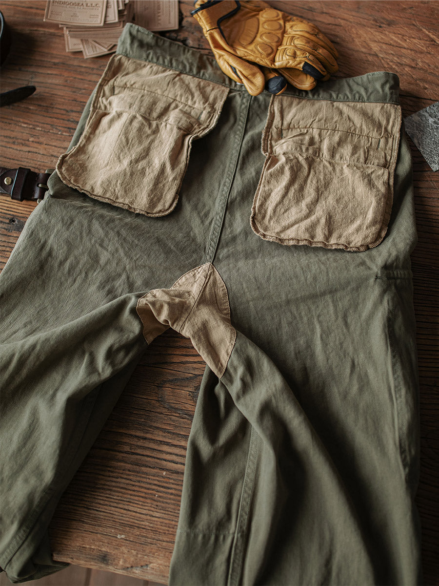 Men's M-47 Herringbone-Pattern Utility Trousers original photo
