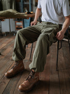 Men's M-47 Herringbone-Pattern Utility Trousers original photo