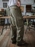 Men's M-47 Herringbone-Pattern Utility Trousers original photo