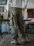 Men's M-47 Herringbone-Pattern Utility Trousers original photo
