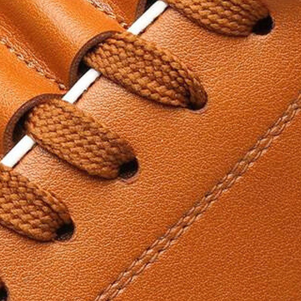 Men's Criss-Cross Leather-Look Casual Shoes original photo