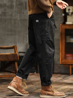 Men's Vintage-Style Casual Utility Trousers original product image