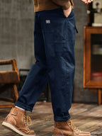 Men's Vintage-Style Casual Utility Trousers original product image