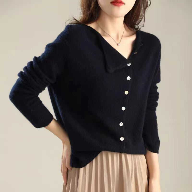 Nicolina Women's Elegant Everyday Knit Cardigan original photograph