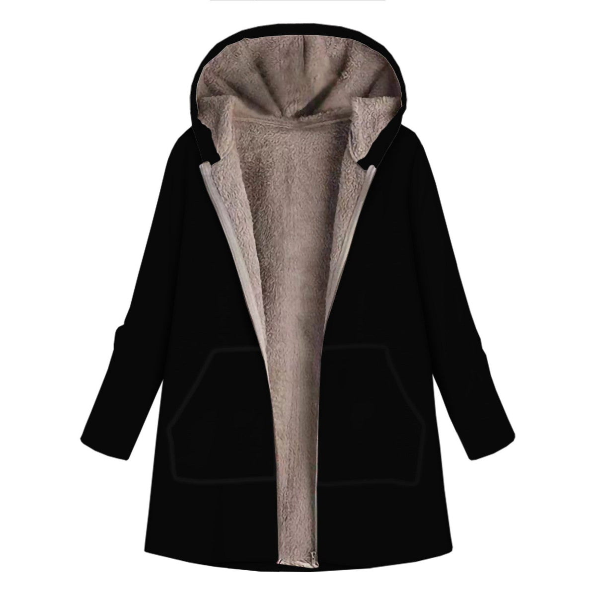 Gemma | Women's Minimalist Winter Coat - source image 2