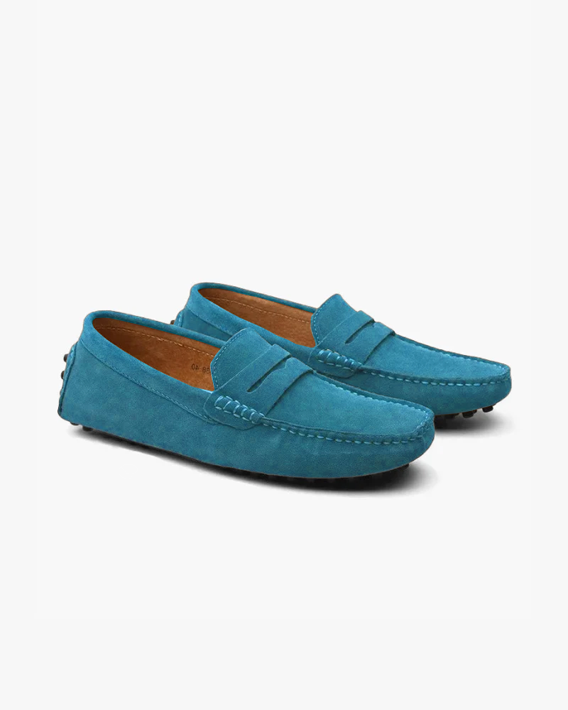 Sergio | Men's Classic Suede-Look Slip-On Loafers original photo 6