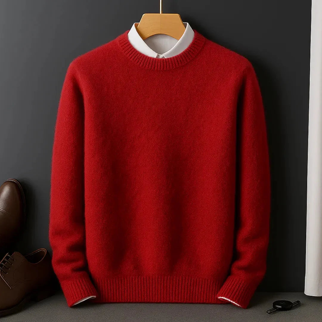 Men's Classic Crew-Neck Knit Sweater original product image